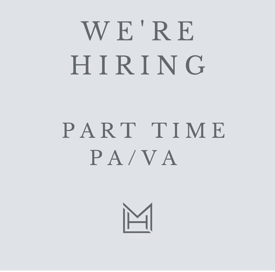 We are looking for a new PA to join our team!